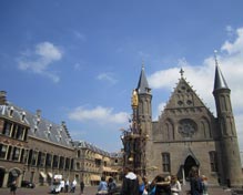 The Hague - Binnenhof with the Ridderzaal