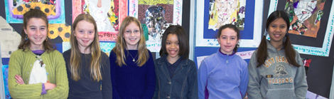 Student participants at Roland Park Elementary School